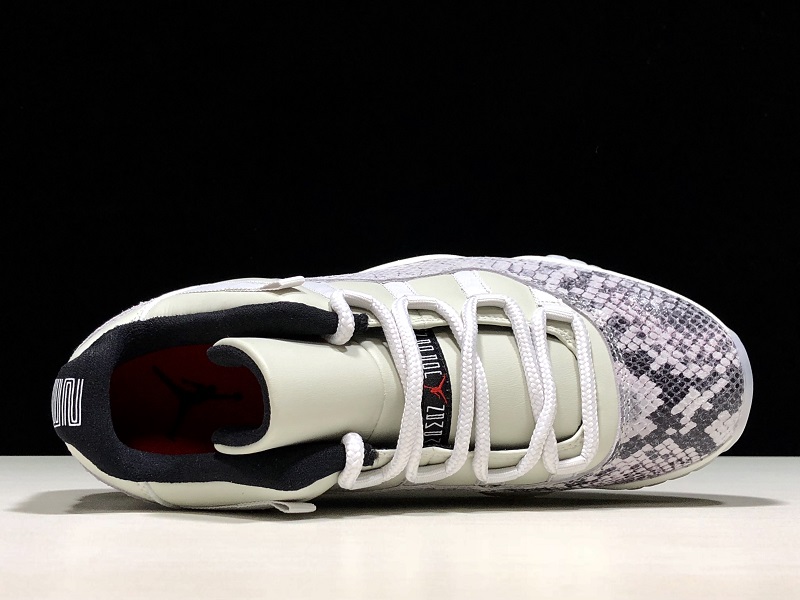 JORDAN 11 RETRO LOW SNAKE NAVY (2019) WITHE - CD6846-002