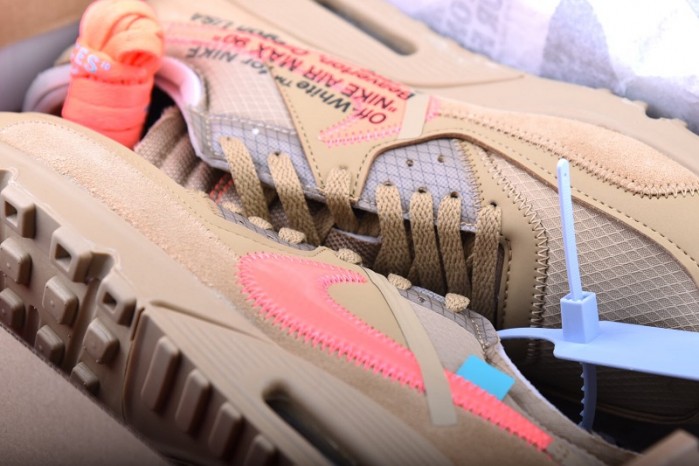Off-White Nike Air Max 90 Desert Ore AA7293-200