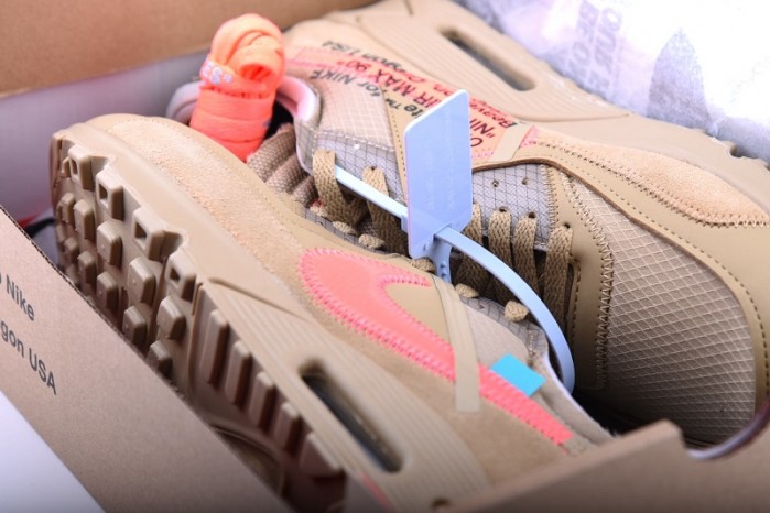 Off-White Nike Air Max 90 Desert Ore AA7293-200