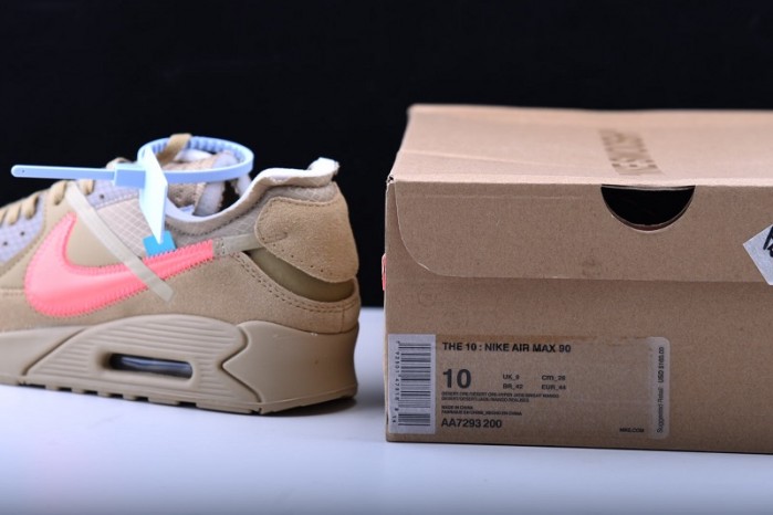Off-White Nike Air Max 90 Desert Ore AA7293-200