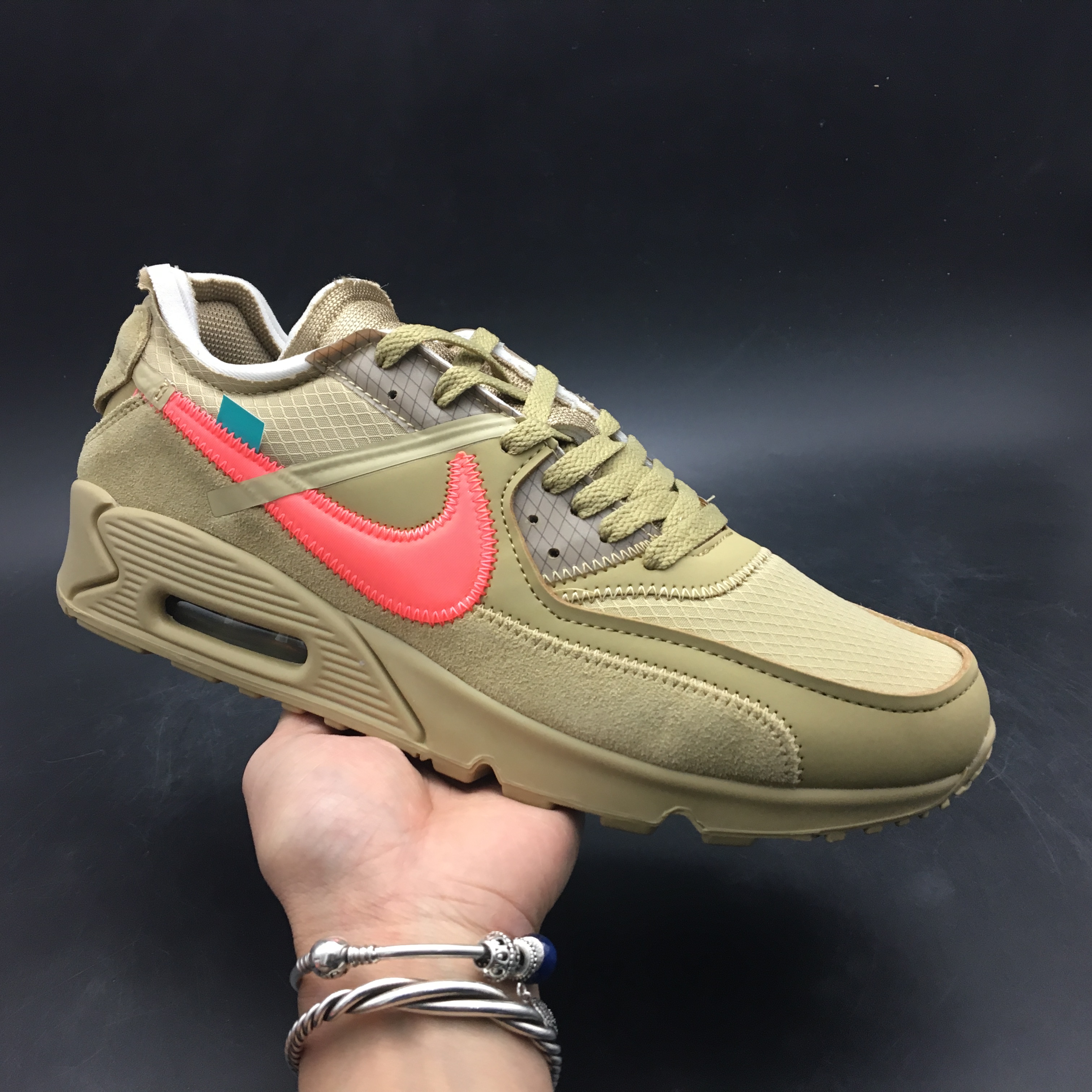 Off-White Nike Air Max 90 Desert Ore AA7293-200