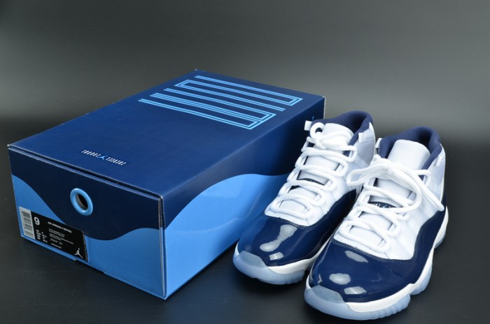 AIR JORDAN 11 RETRO "WIN LIKE ´82" university blue mens 378037-123