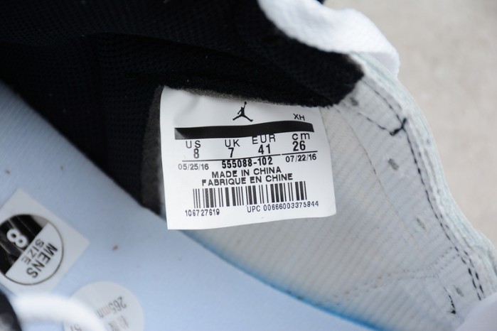 Air Jordan 1 Retro High OG "Ying Yang Pack" white 555088-102